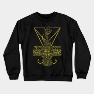 masticis humanis cross Crewneck Sweatshirt